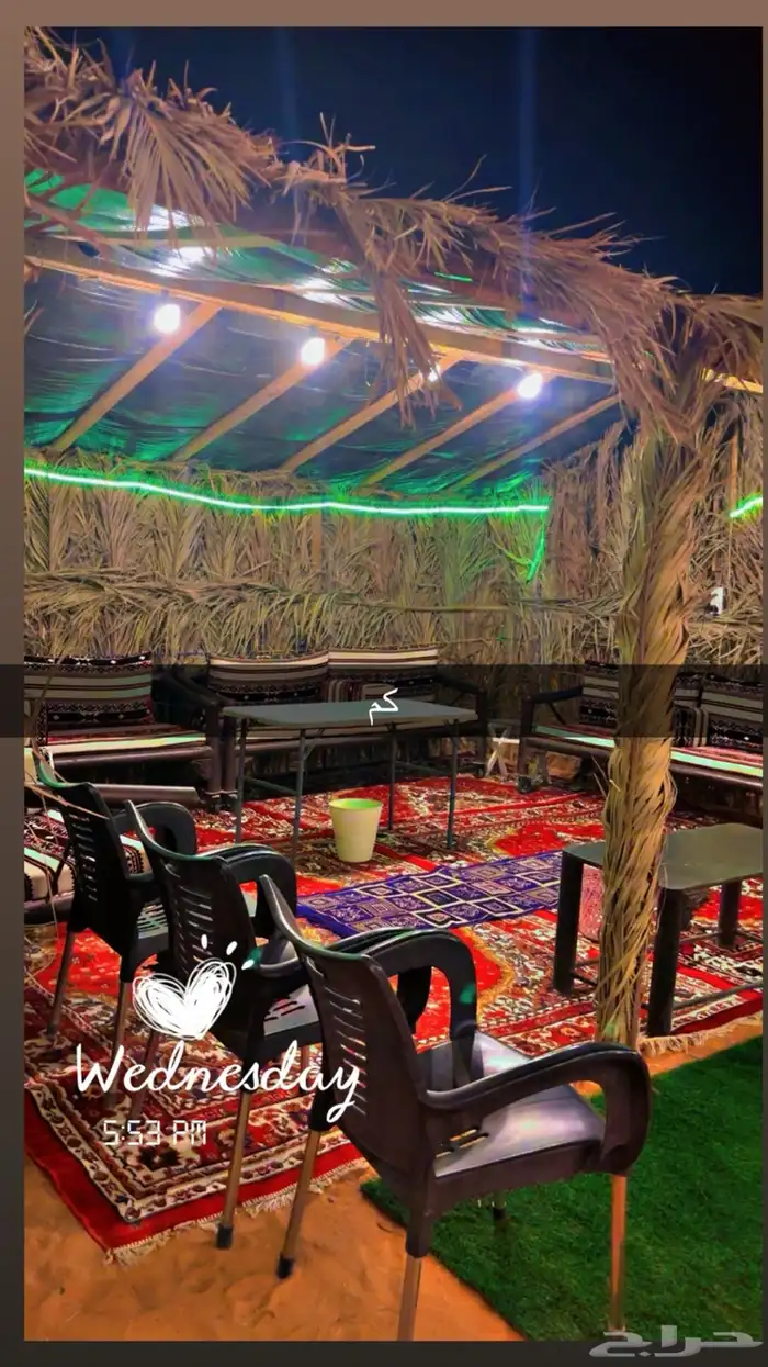 مخيم للإيجار قسمين في الزوليات 2