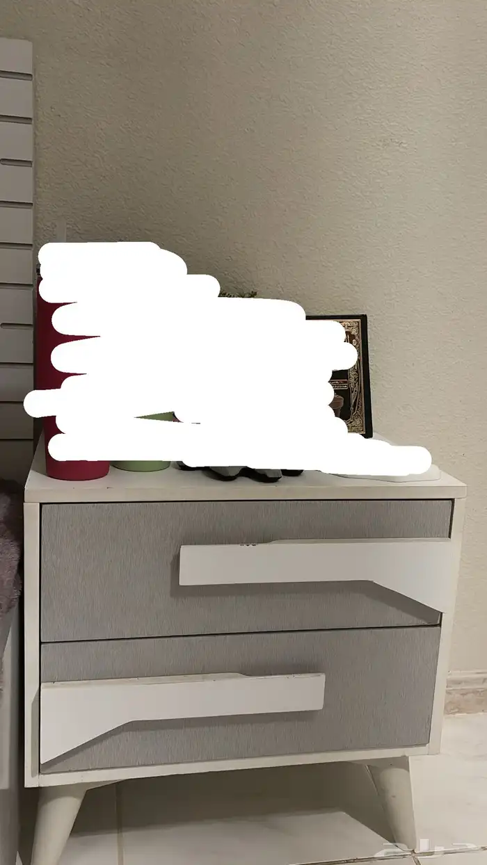 تسريحه مستعمله للبيع ب 8 ادراج مافيها اي كسر وكمدينة سرير 1