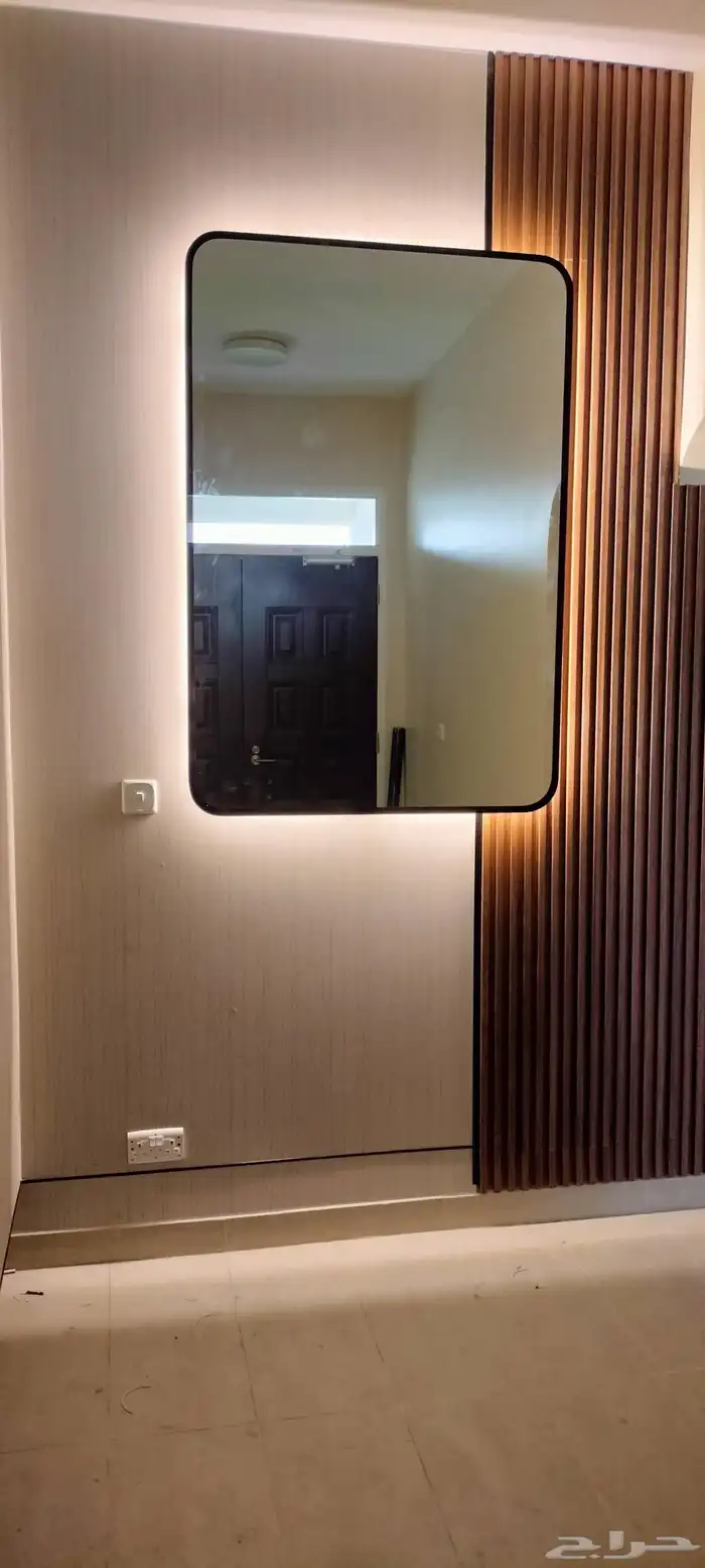 ديكورات حديثة شيبورد بديل خشب خلفيه شاشه 2