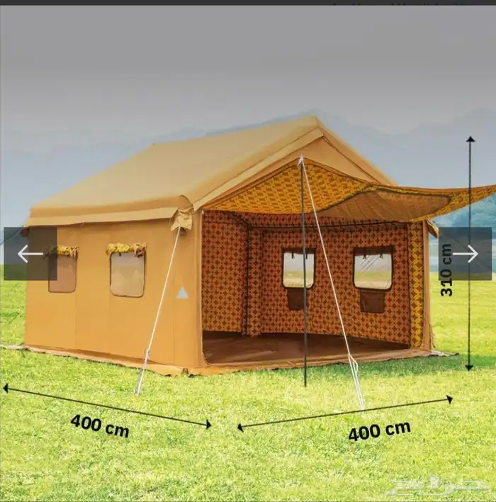 خيمة نفخ ( السنيدي ) شبه جديدة 0