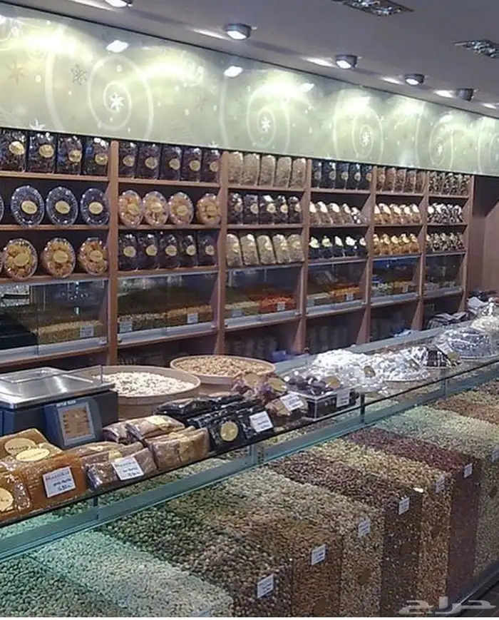 تفصيل رفوف مكسرات وبهارات 4