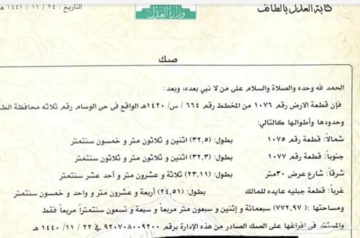 ارض للبيع الوسام3 1