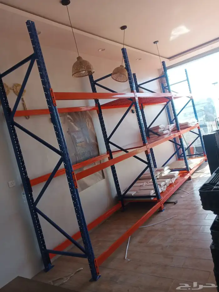 رفوف تخزين مستودعات 3