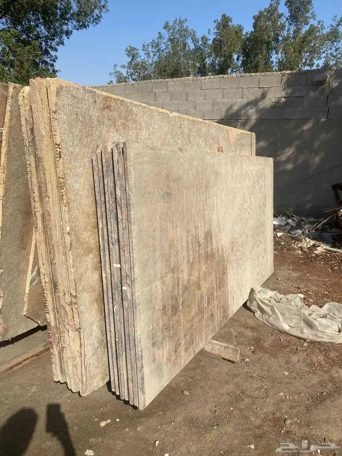 بوجود جميع انواع رخام طبيعي للبيع وبسعر مناسب للكل 5