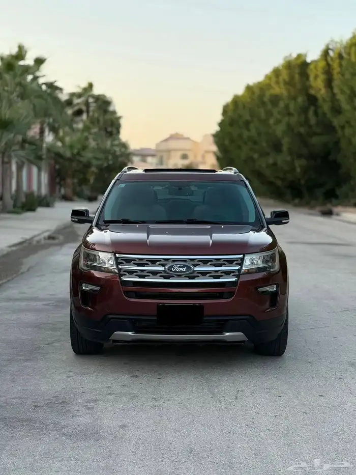 بسم الله ماشاء الله فورد اكسبلور 2018 (XLT)فل كامل بانوراما 4