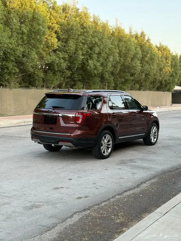 بسم الله ماشاء الله فورد اكسبلور 2018 (XLT)فل كامل بانوراما 30