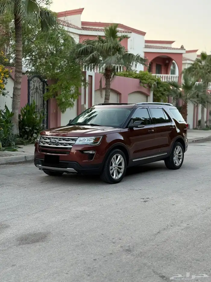 بسم الله ماشاء الله فورد اكسبلور 2018 (XLT)فل كامل بانوراما 25