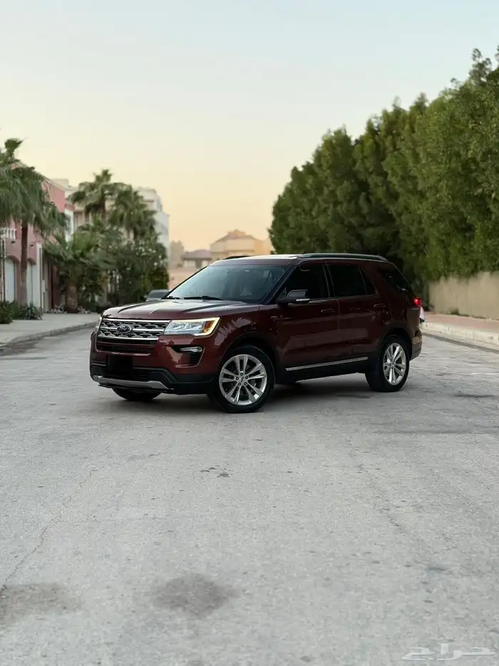 بسم الله ماشاء الله فورد اكسبلور 2018 (XLT)فل كامل بانوراما 3