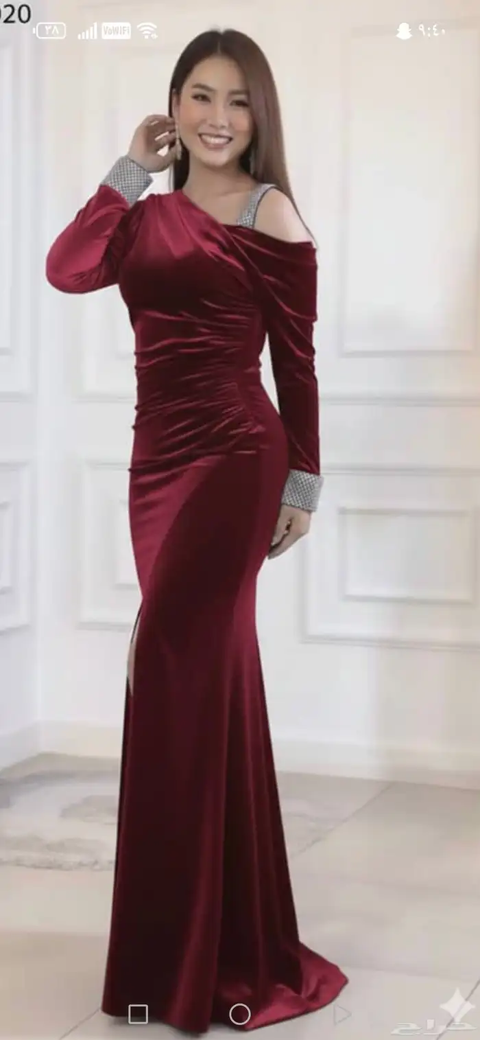 فستان سهره مخمل 0