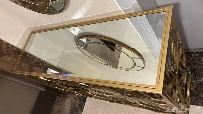 كنب من سيتي دبليو مع طاوله استقبال صغيره بالمربايه 1