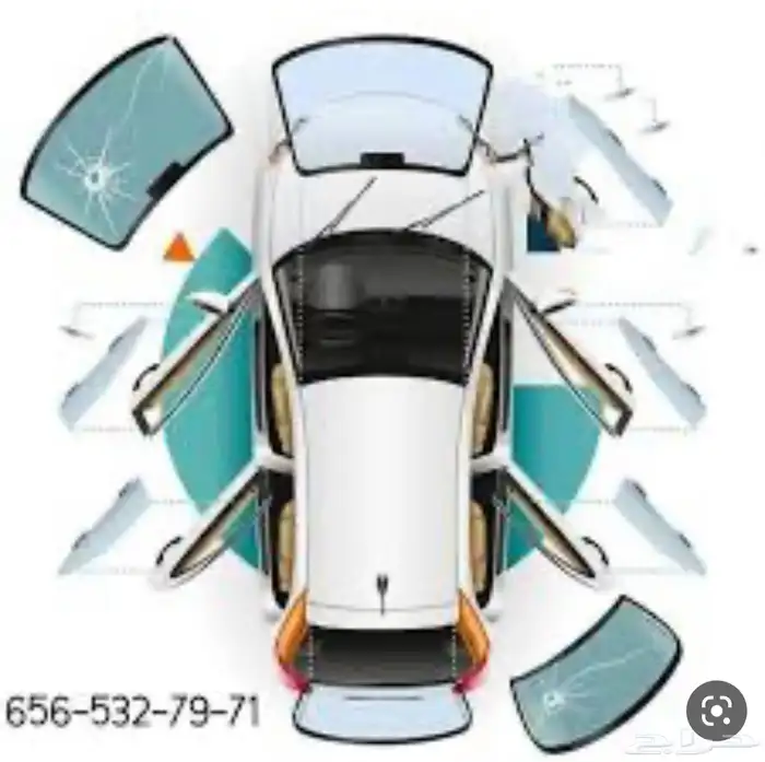 زجاج سيارات الاسطوره 9