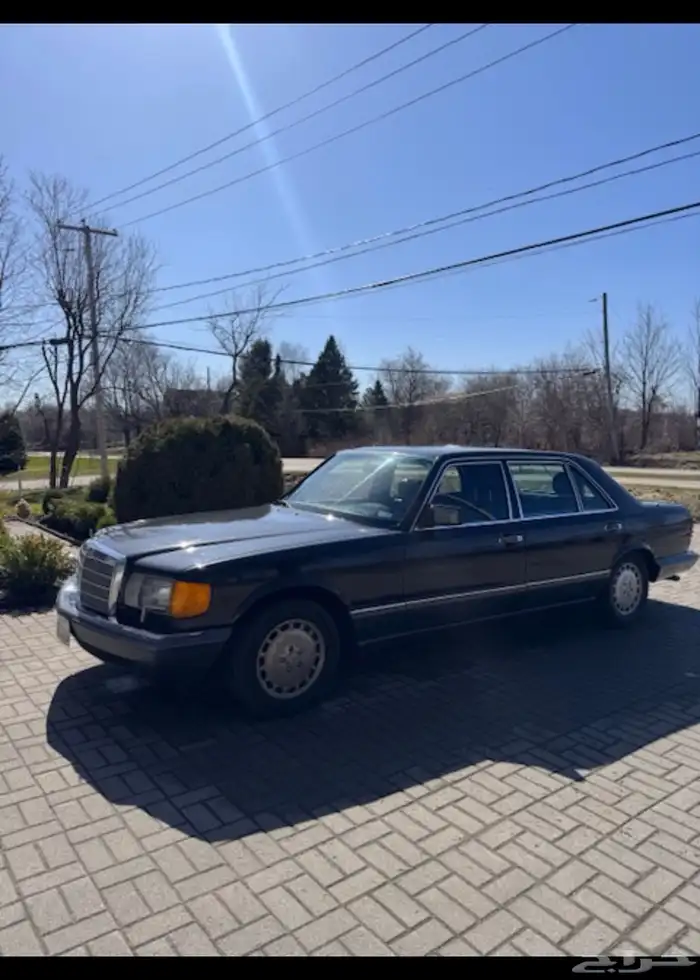 للبيع مرسيدس SEL 560 موديل 89 بحالة الوكاله 2