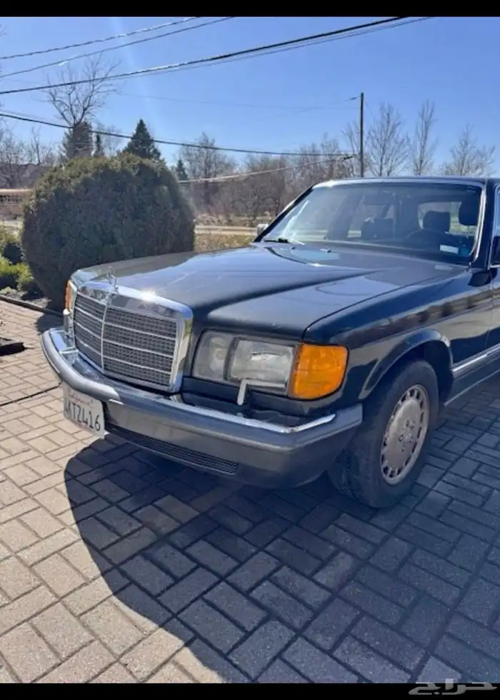 للبيع مرسيدس SEL 560 موديل 89 بحالة الوكاله 0