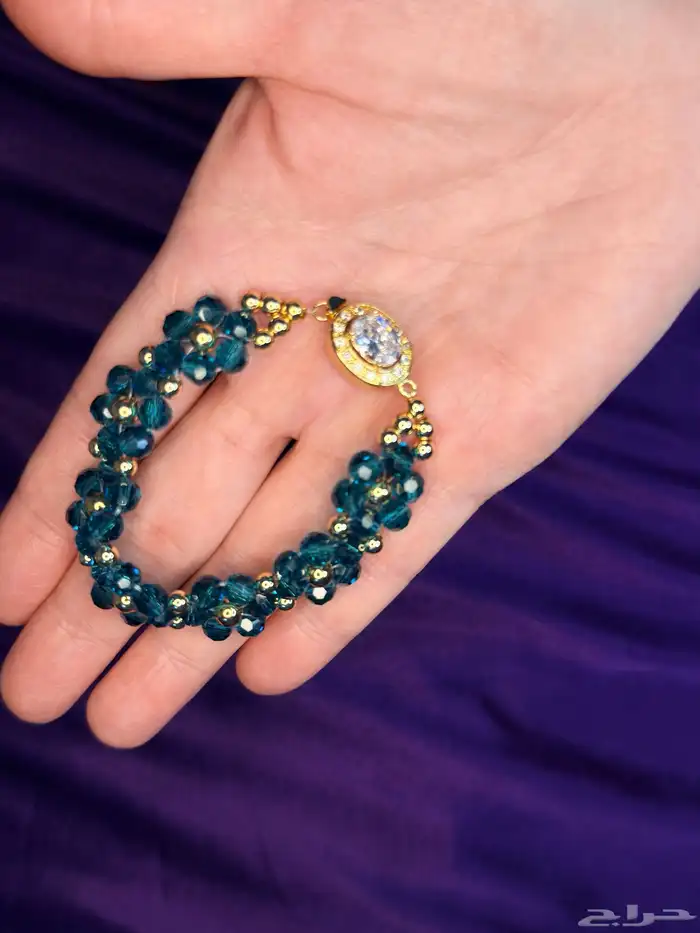 سوار ملو ن حصري   لمسة ذهب 18 قيراط 3