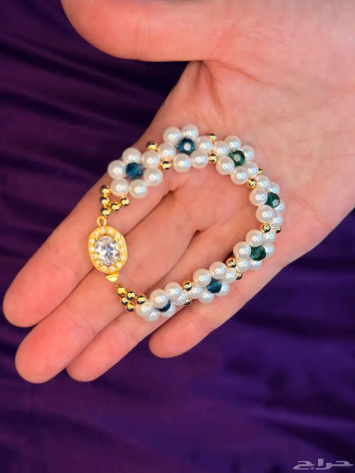 سوار ملو ن حصري   لمسة ذهب 18 قيراط 4