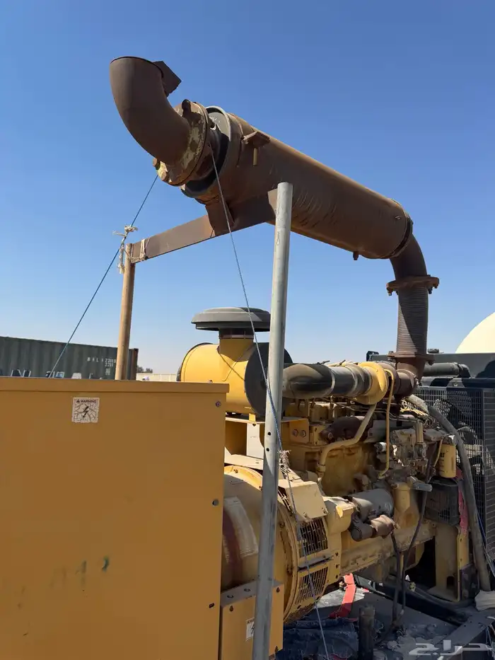 مولد كهرباء Caterpillar للبيع على حالته 7