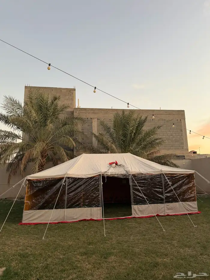 خيمة واجهه شفاف 1