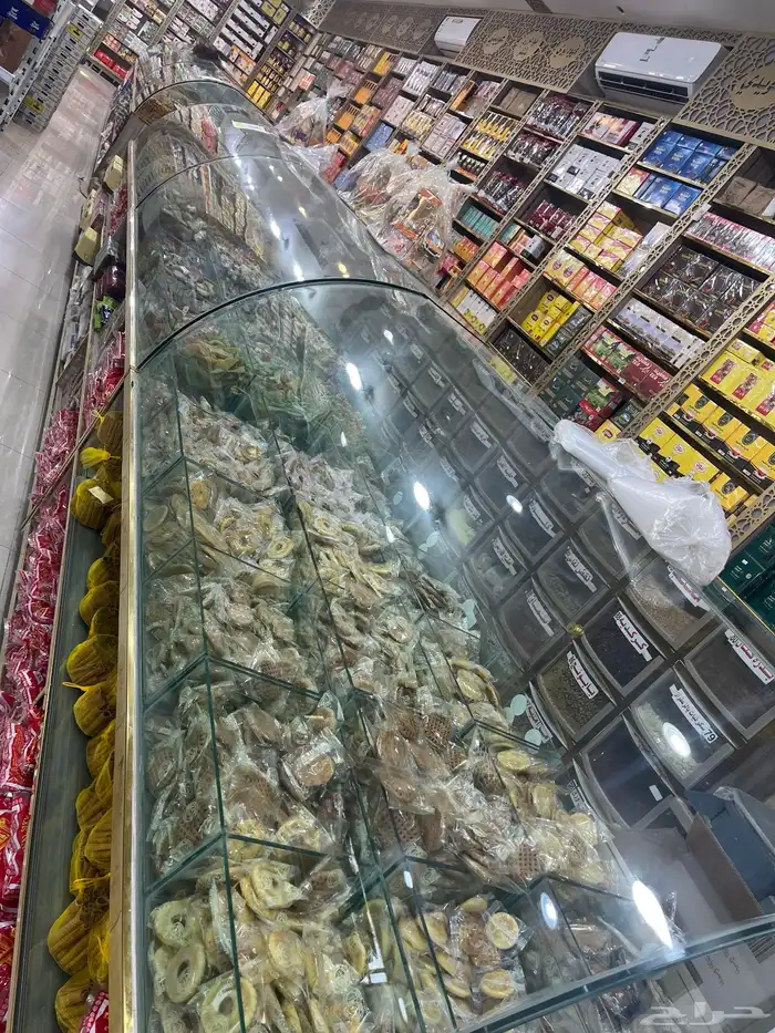 تفصيل رفوف مكسرات وبهارات 2