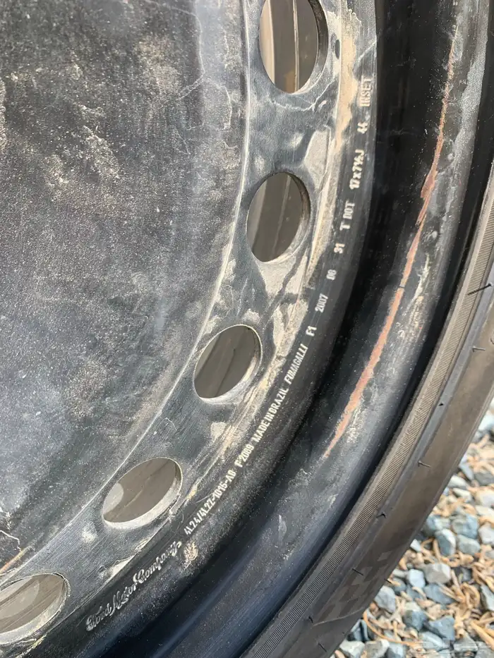 جنط فورد حديد مقاس 17 2