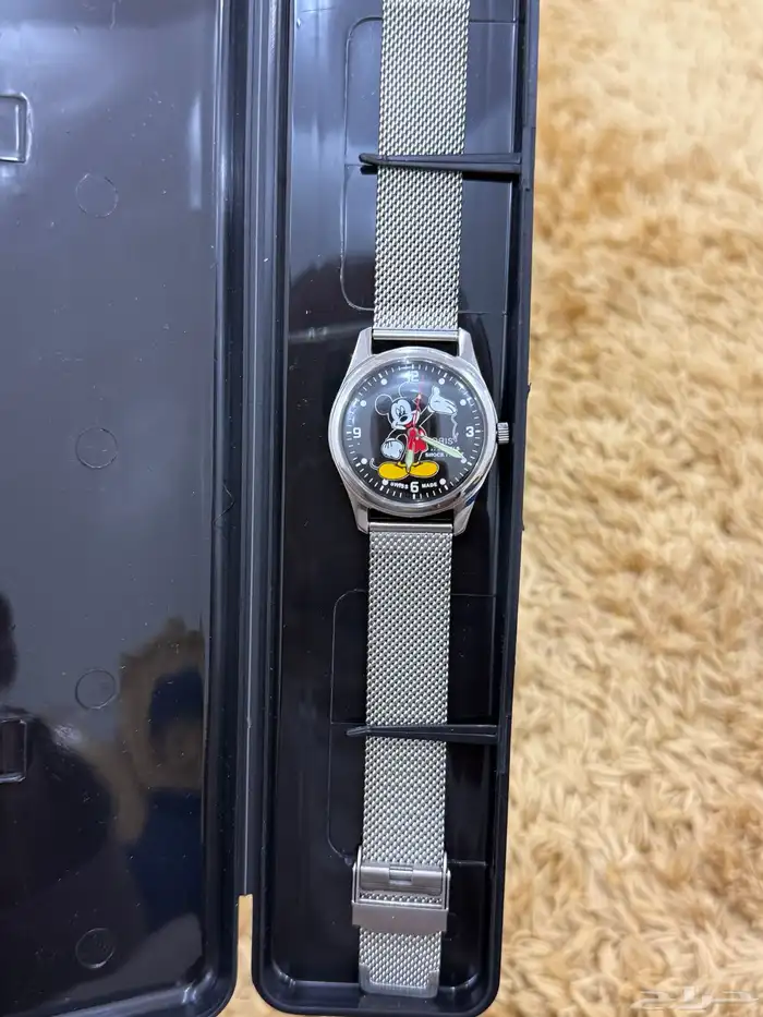 ساعة اوريس ميكي ماوس رجالي اتوماتيك 3