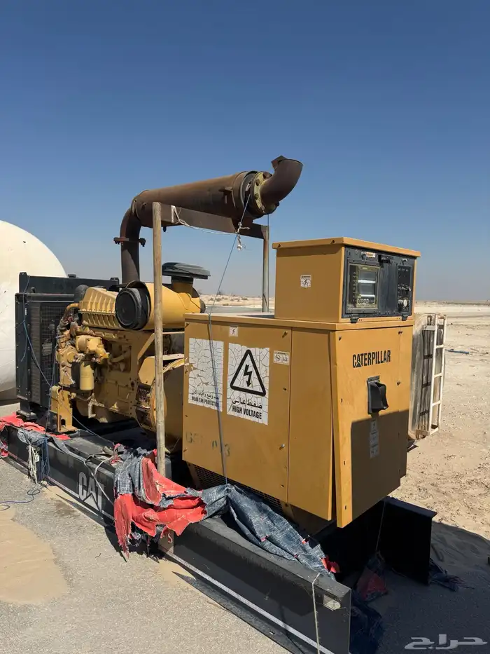 مولد كهرباء Caterpillar للبيع على حالته 1