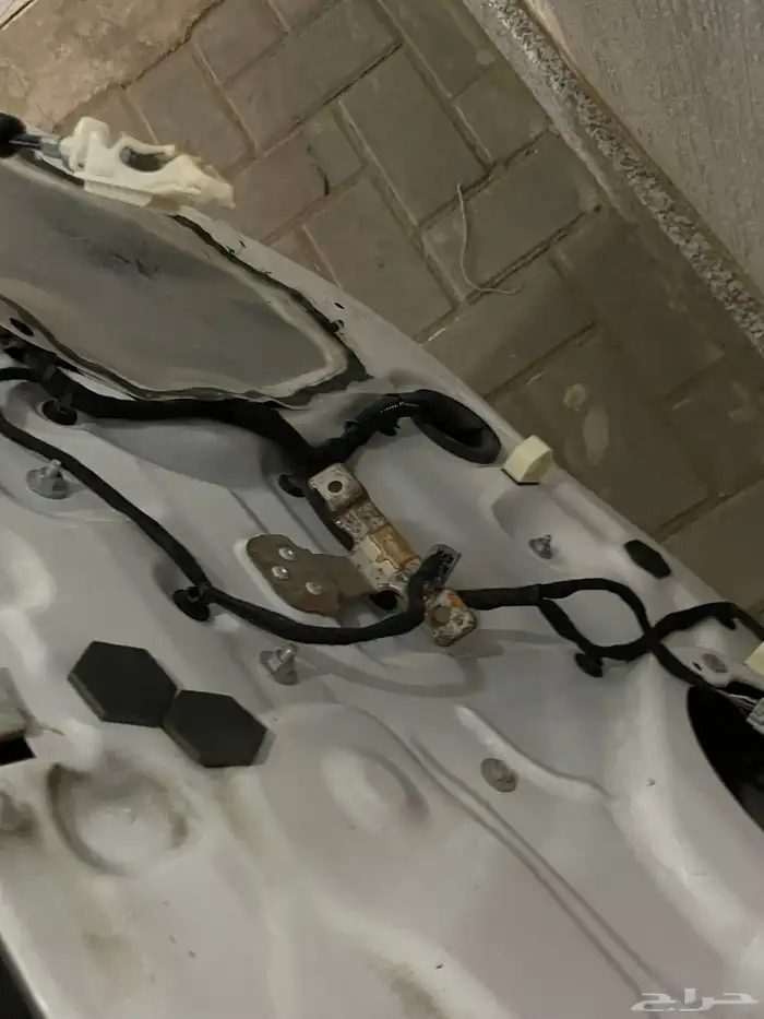 فورد فيوجن باب خلفي يمين ابيض  بلد 8