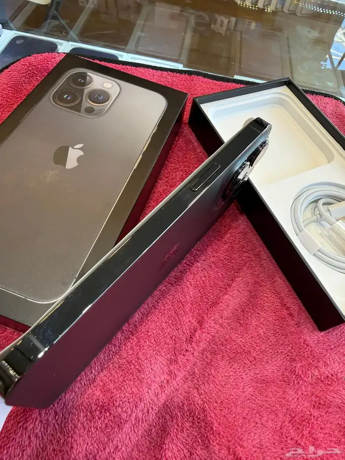 آيفون 13 برو 128 قيقاء بطارية 92 مع كرتونه وكامل اغراضه 5