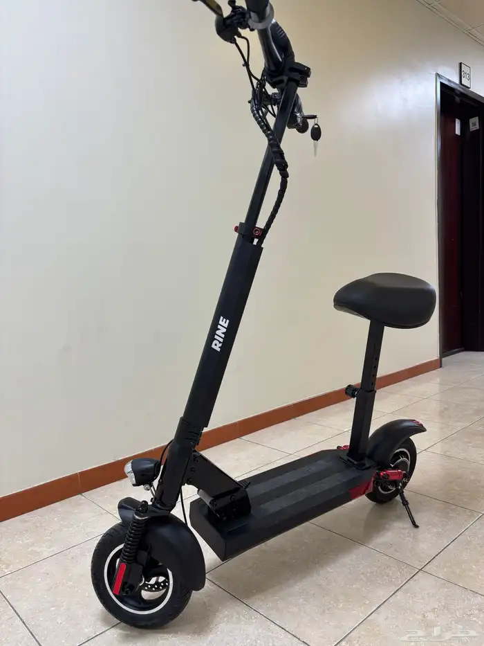 سكوتر كهربائي RINE مع مقعد (اخو الجديد - أقل من أسبوعين) 0