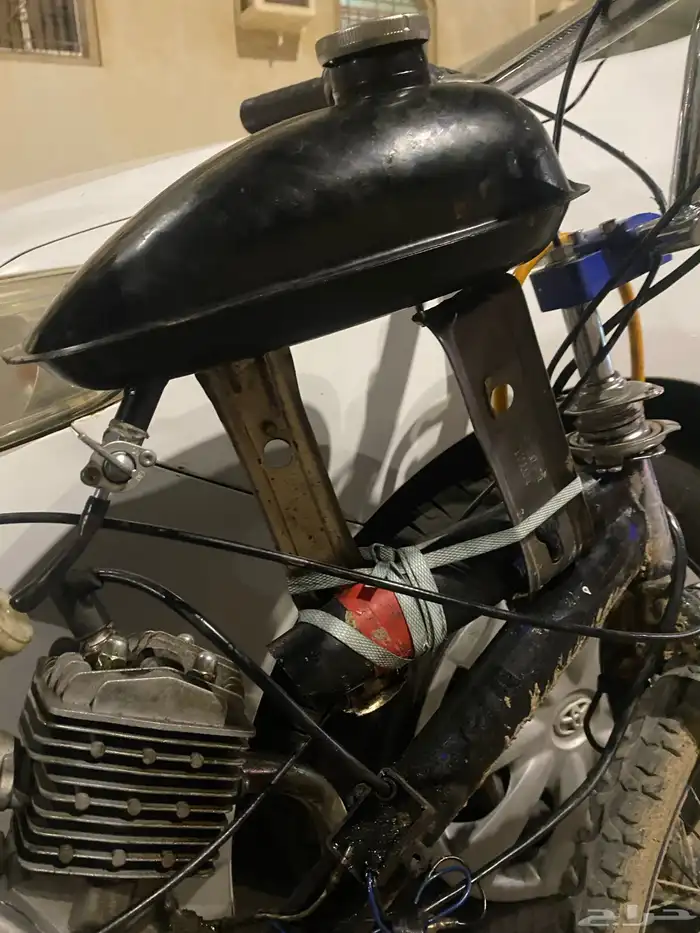 مكينة دباب تركب على سيكل 2