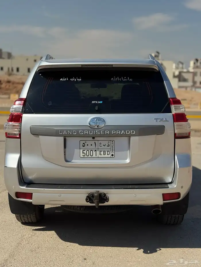 للبيع  تويوتا برادو 2017   رمادي   ستة سلندر   183 ألف ممشى 5