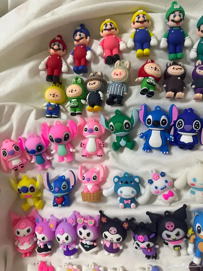 للبيع تعليقات اطفال22شخصية كرتونيه 75 حبه 1