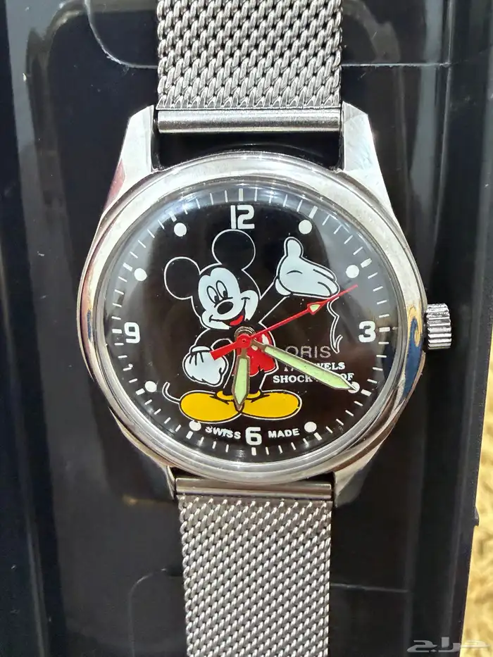 ساعة اوريس ميكي ماوس رجالي اتوماتيك 0