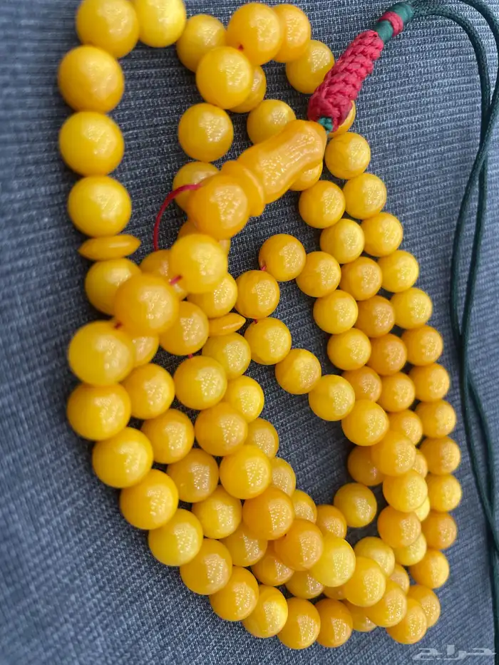 سبحه كهرمان طبيحي حر بولندي قديم 2