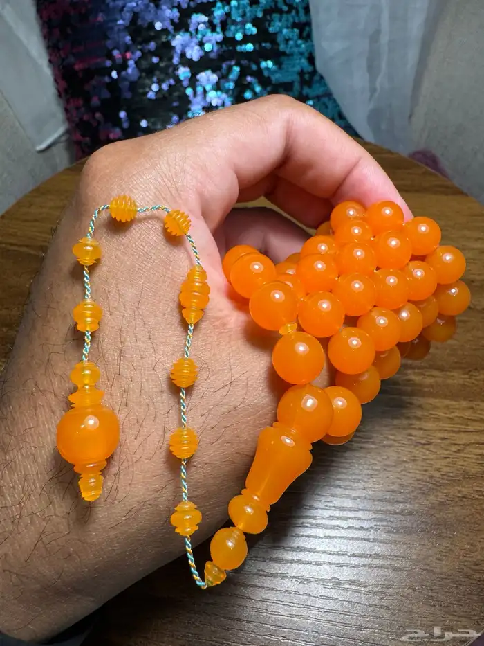 سبحة قلاليث جزري صب قديم جميل جدا 0