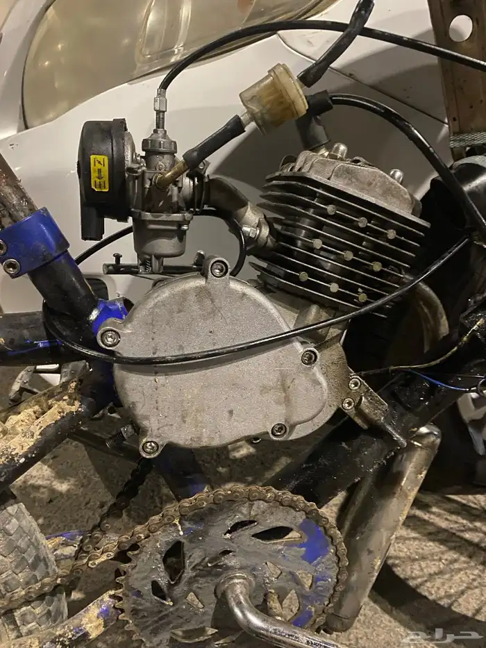 سيكل مرهم عليه مكينة 1