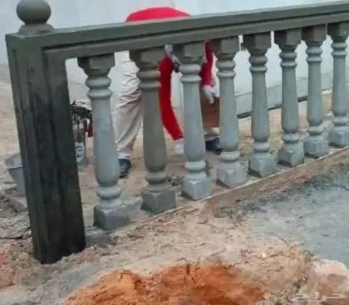 دربزين كرنيش ديكور اسمنتي 0