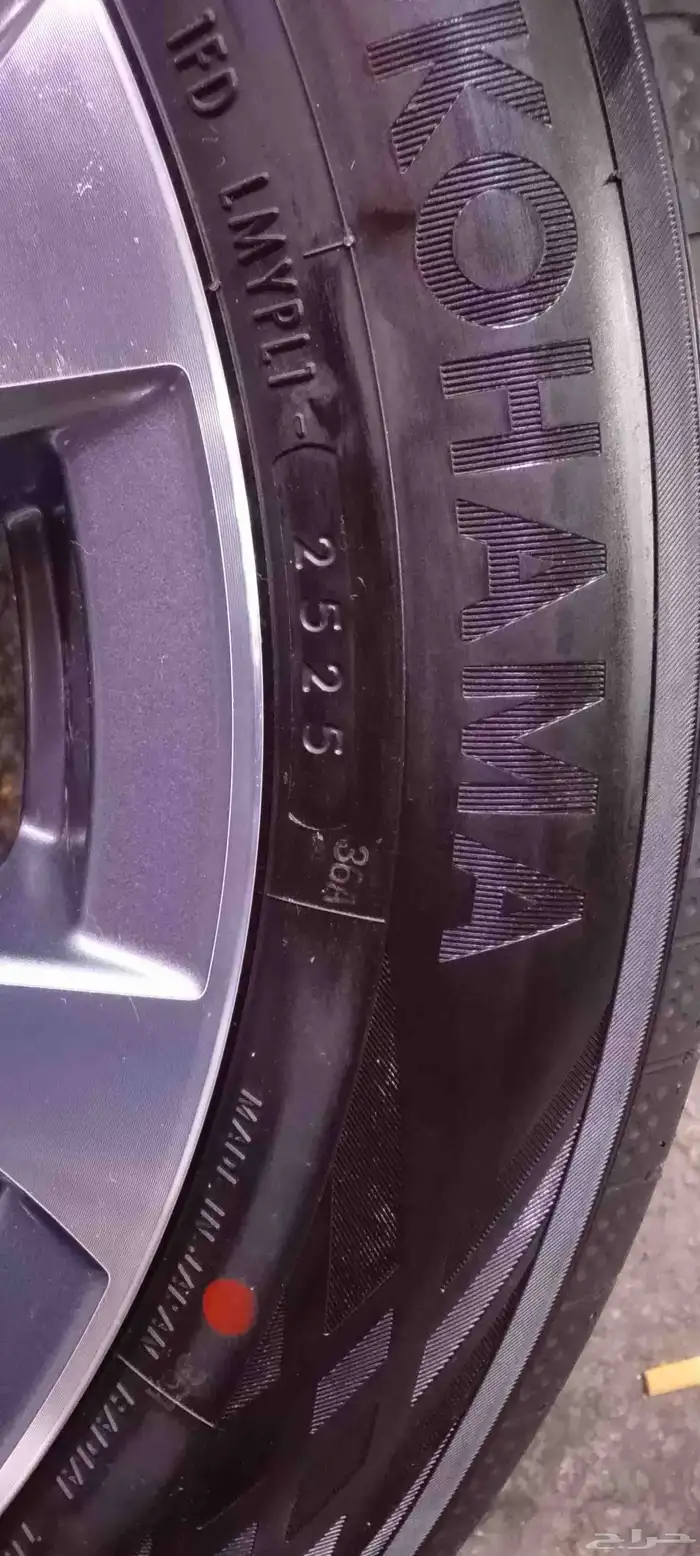 جنوط وكفرات لكزس es أصلي وكاله مقاس 17 موديل 2022 4