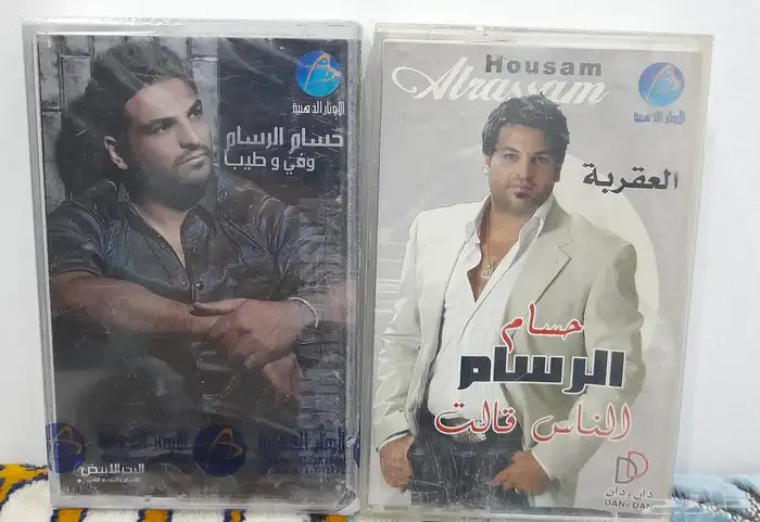 للبيع 5 البومات احمد فتحي وحسام الرسام ب 30 0