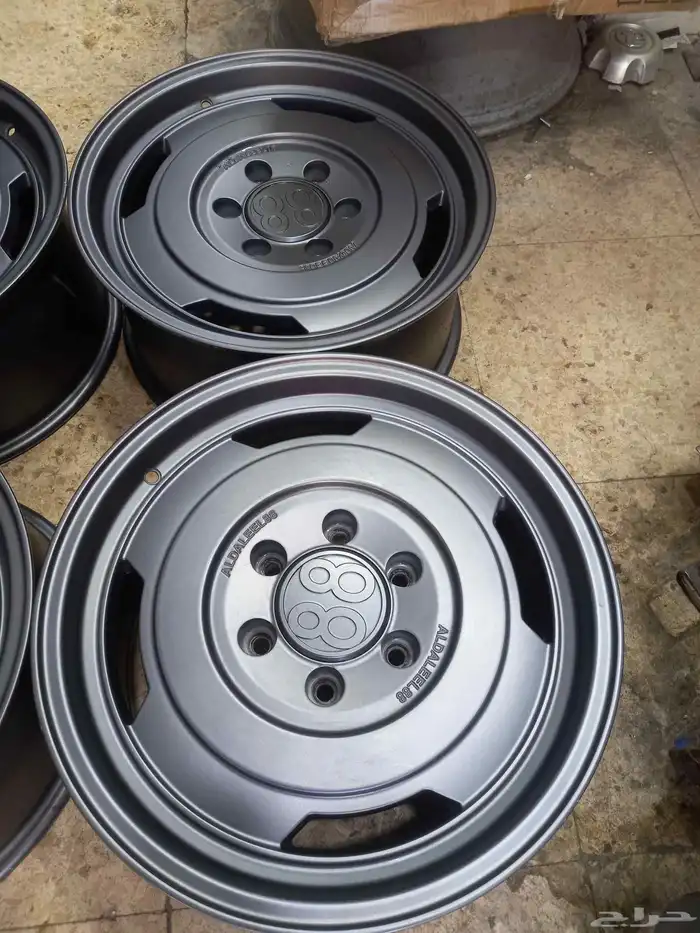 جنوط 88 جيب لاندكروزر مقاس 17 مستعمله نظيف 6