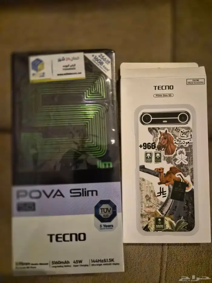 للبيع جوال TECNO POVA Slim 5G 0