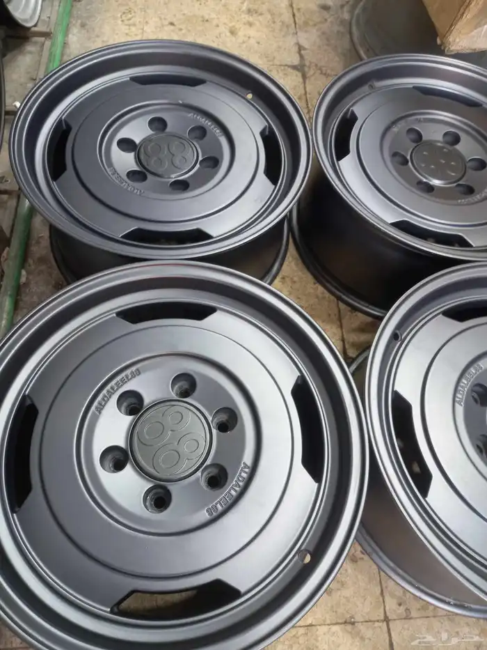 جنوط 88 جيب لاندكروزر مقاس 17 مستعمله نظيف 7