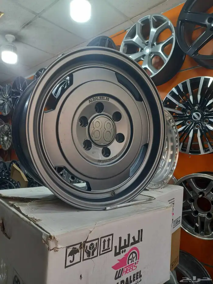 جنوط 88 جيب لاندكروزر مقاس 17 مستعمله نظيف 8