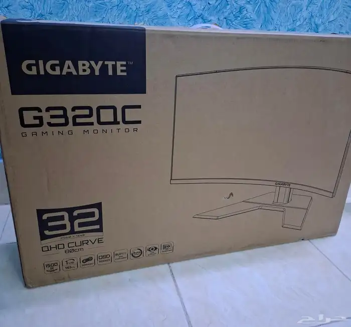 شاشة قيمنق GIGABYTE G32QC 32 0