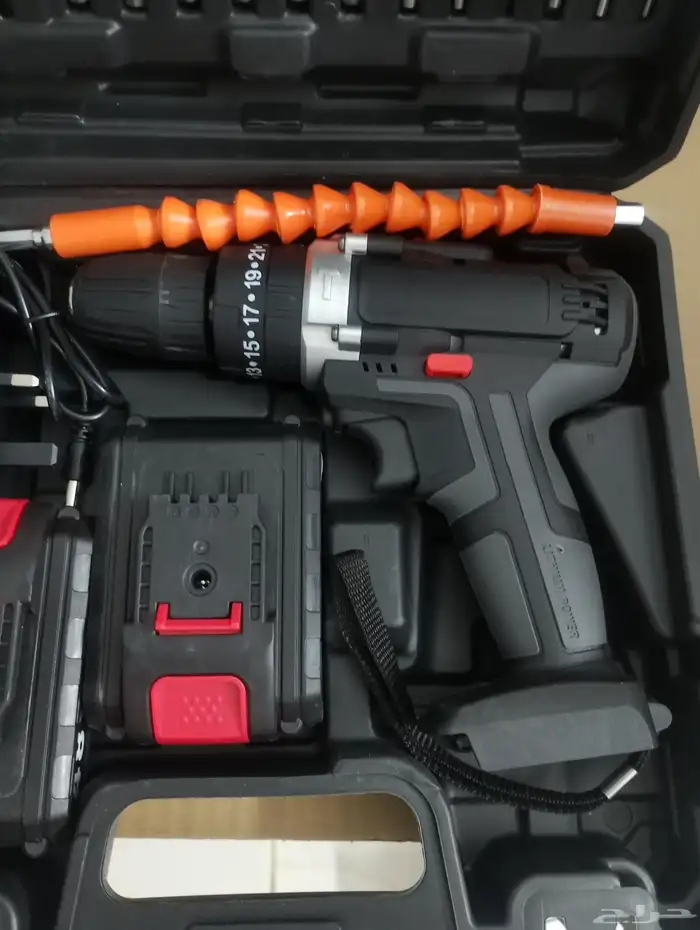 درل او مفك لا سلكي 18 فولت جديد الكمية محدودة 4