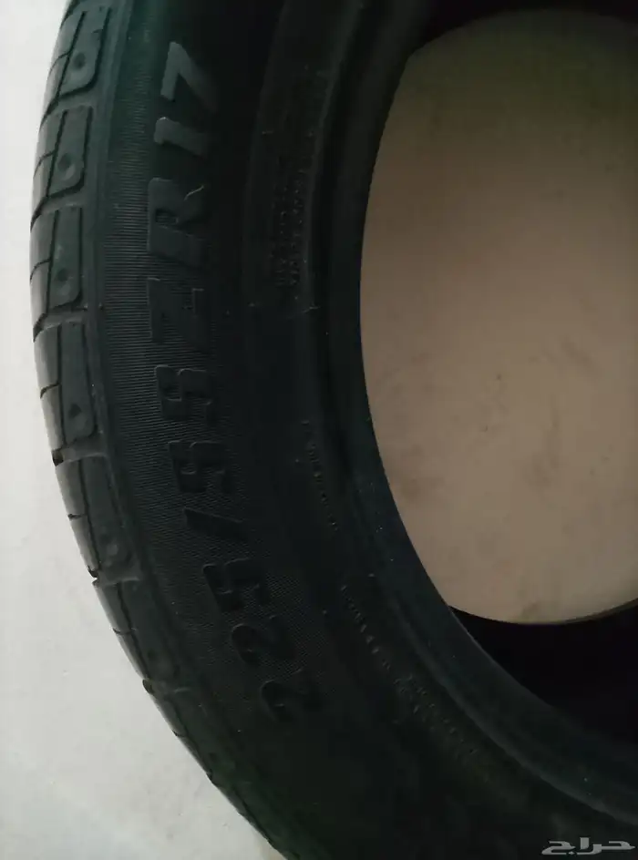 طقم 4حبات كفرات اخو الجديد نظيف على الشرط مقاس 225 55 17 0