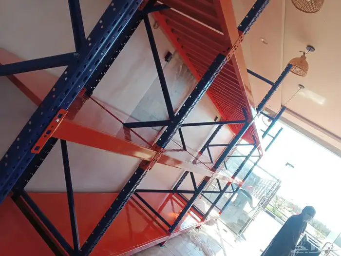 رفوف تخزين مستودعات 4