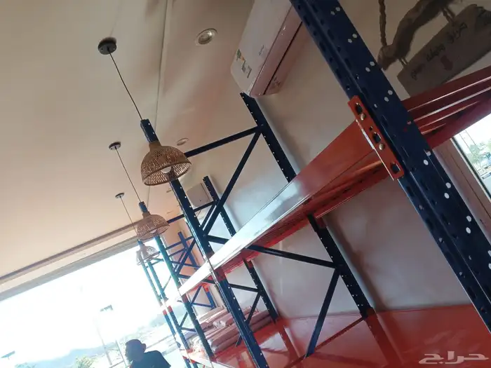 رفوف تخزين مستودعات 0