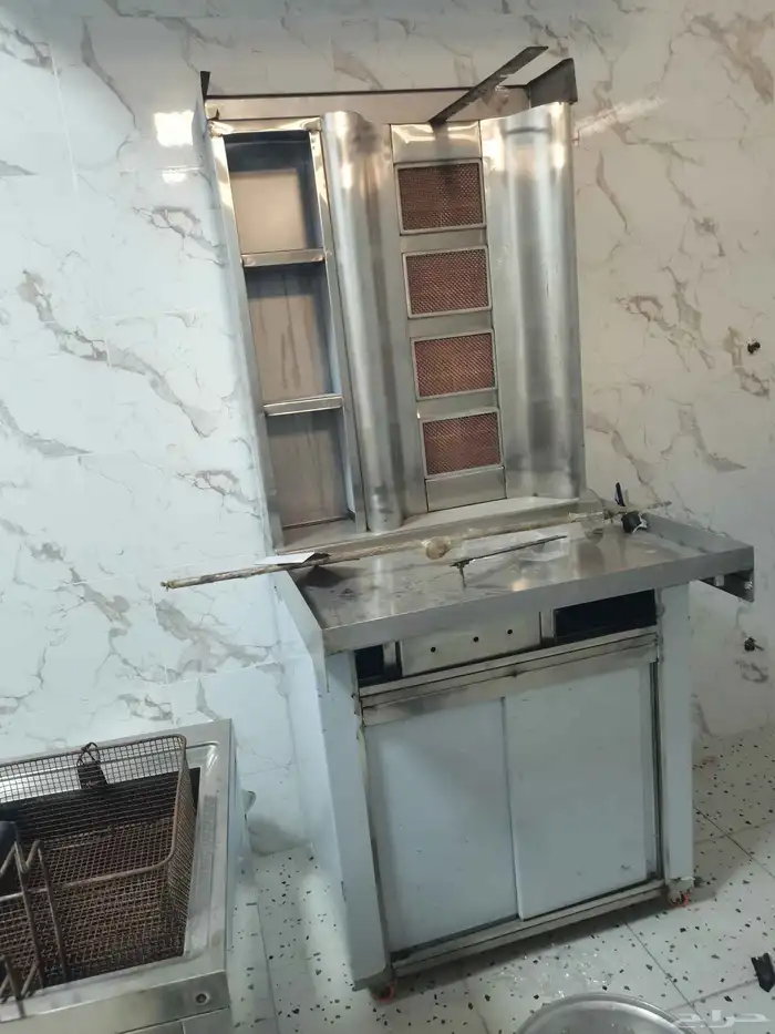 ماكينة شاورما جديد 4 عيون للبيع 2