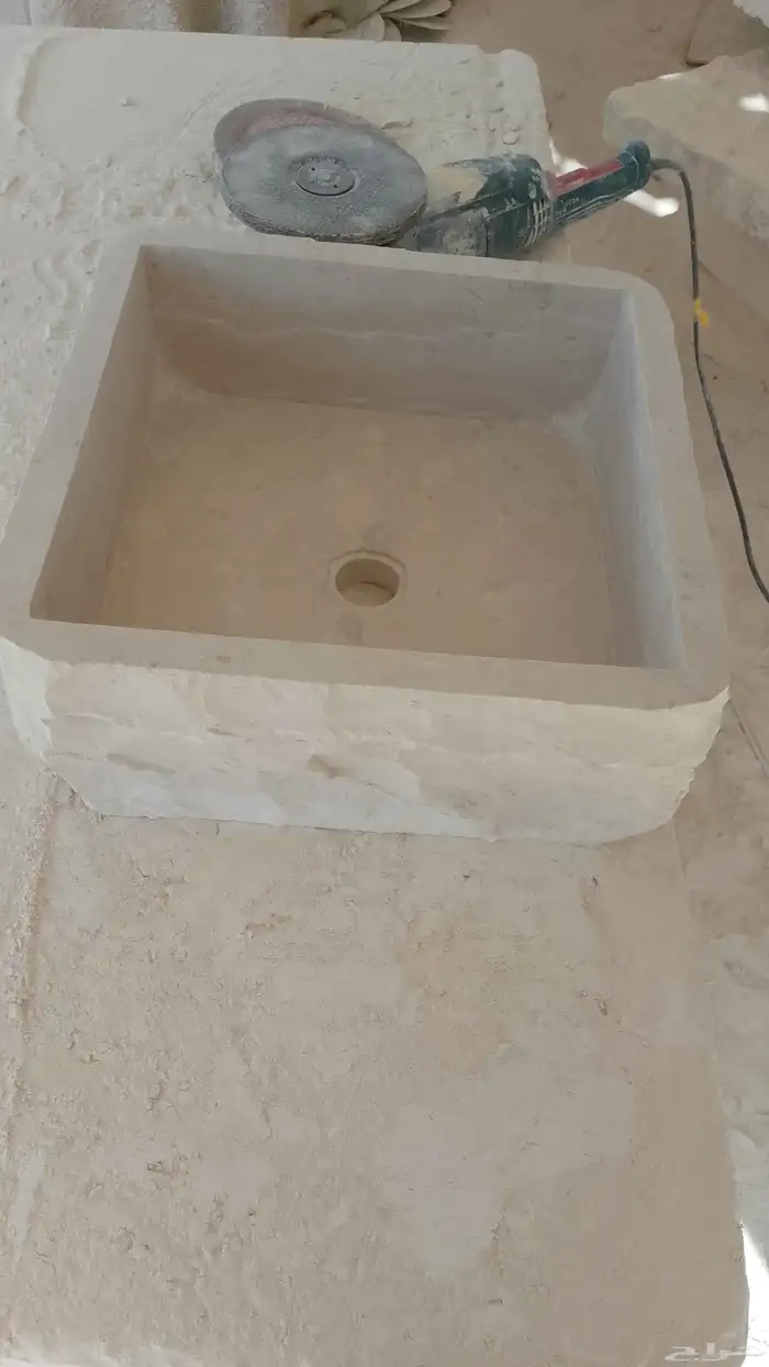 مغاسل نحت يدوي طبيعي 2