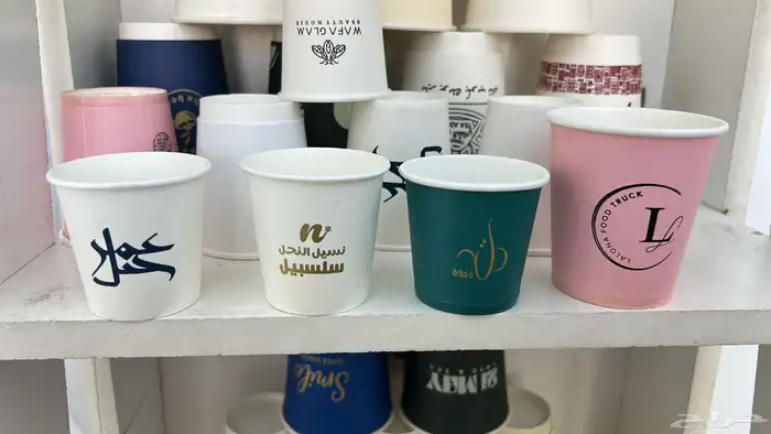 تيشيرت تطريز طباعة الأكواب ستكرات لوقو جلد 55